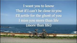 Justin Bieber - Ghost (Lyrics)