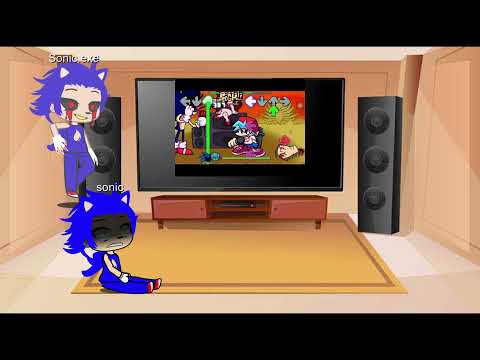 Sonic and sonic.exe reacts to you can’t run (fan made)