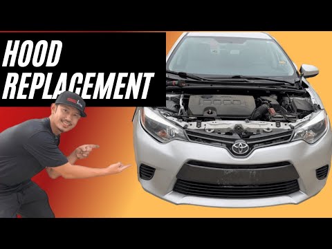 How to Replace your 2014-2019 Toyota Corolla Hood | ReveMoto