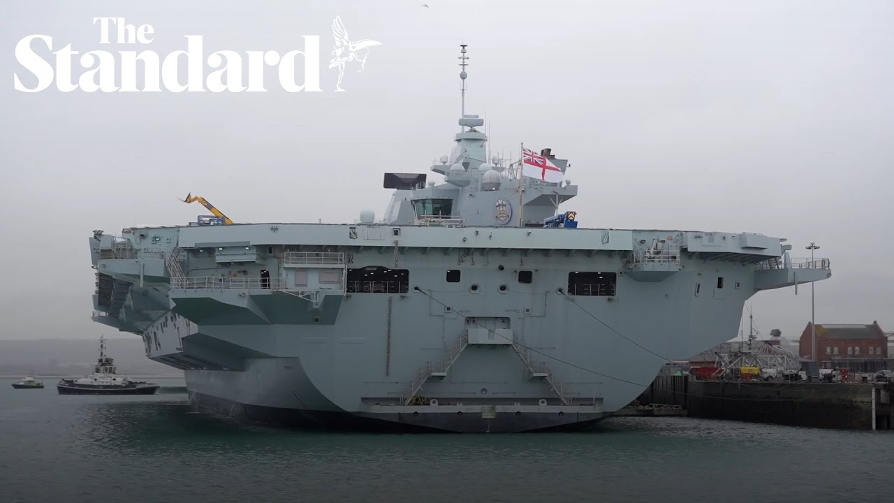 The Royal Navy’s Aircraft carrier HMS Prince of Wales’ departure for major Nato exercise is delayed