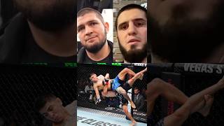 Khabib & Islam Makhachev react to Umar Nurmagomedov's win