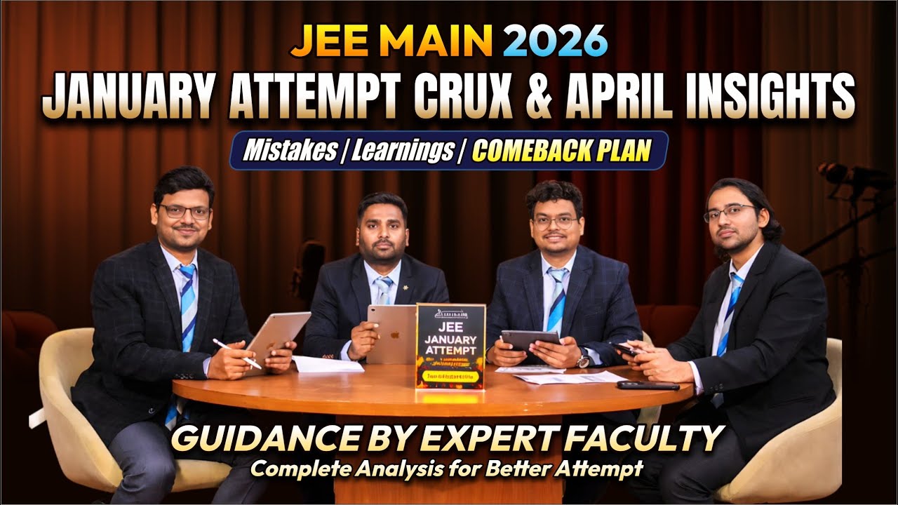 JEE Main 2026 Deep Analysis: Learnings, Mistakes & April Comeback Plan ...