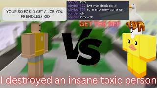 (JJS) I destroyed an insane toxic person