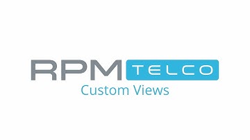 RPM Telco - Custom Views