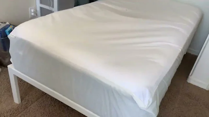 ZINUS Mia Metal Platform Bed Frame Wood Slat Support   No Box Spring Needed, How EASY To Install