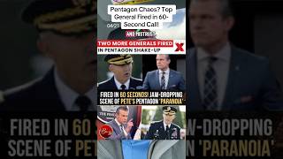 Pete Hegseth abruptly fired Randy George A 4-star general with decades of service in 60-Second Call