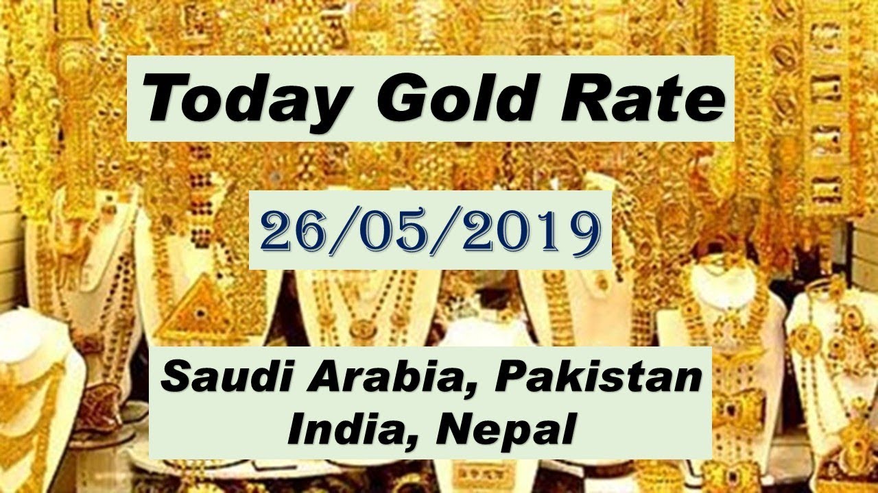 Gold Price In Saudi Arabia In Saudi Arabian Riyal Sar 21 October 19 By Abu Bakar