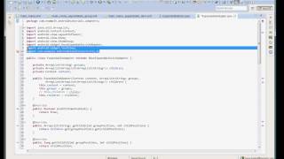 38 Android ExpandableListView Adapter (in Arabic)