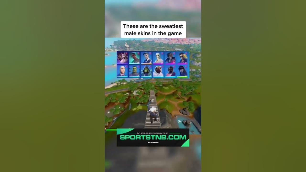 The best zero input delay skins in Fortnite 🤩🤩🤩 best male skins in Fortnite YouTube