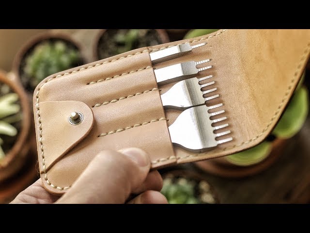 Making a Leather Tool Pouch