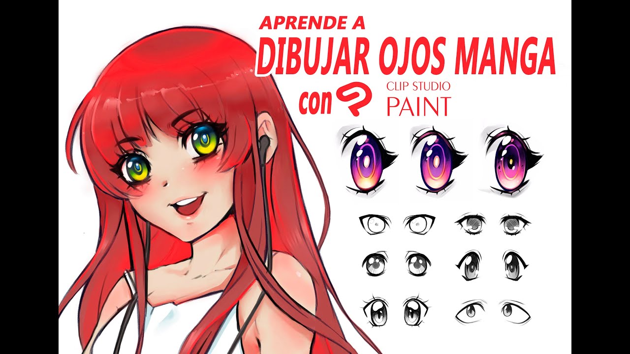 Learn How To Draw Bold 3/4 View Anime Girl Eyes