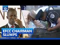 EFCC Chairman Abdulrasheed Bawa Slumps In Abuja
