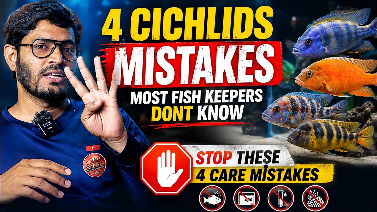4 Biggest Cichlid Fish Mistakes Most Keepers Make | Avoid These Now!