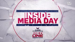 See how Capitals video content comes to life at media day | Caps Red Line