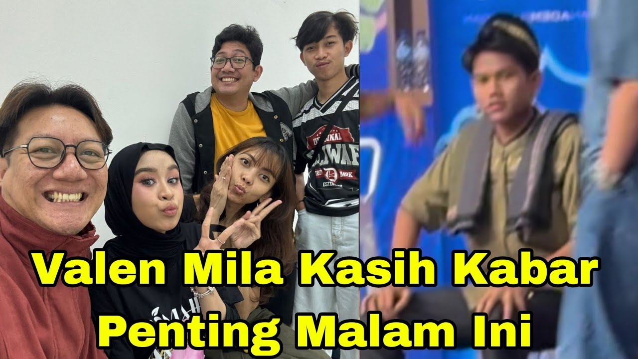 MILA VALEN KASIH KANAR PENTING MALAM INI, DUHHH ROMANTIS NYA