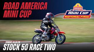 Stock 50 Race 2 Sunday At Road America 2026 | Motoamerica | Day 2