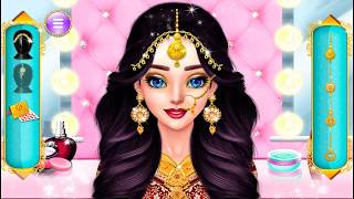 Chọn Váy  Cưới , Trang Điểm, Kiểu Tóc Cho Cô Dâu Ấn Độ– Game Đám Cưới Vui Nhộn// Indian Wedding screenshot 2