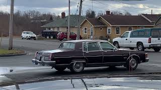 Match Highlights Uncle Wayne in his 1984 Oldsmobile 98 Regency Brougham - Falmouth, NS, Christmas Eve 2022