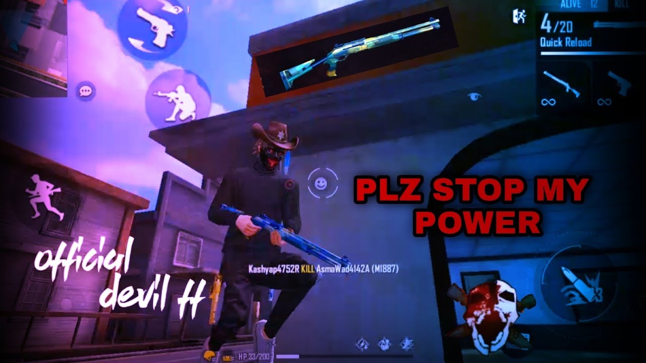 AIM BOT 🖤🖤 || OFFICIAL DEVIL FF|| - YouTube