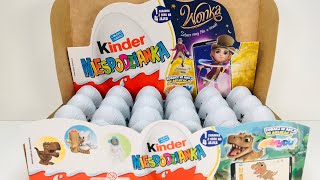 Wonka. Kinder Surprise Unboxing. Вонка. Распаковка Киндеров. Выпуск 3. Kinder Überraschung Wonka