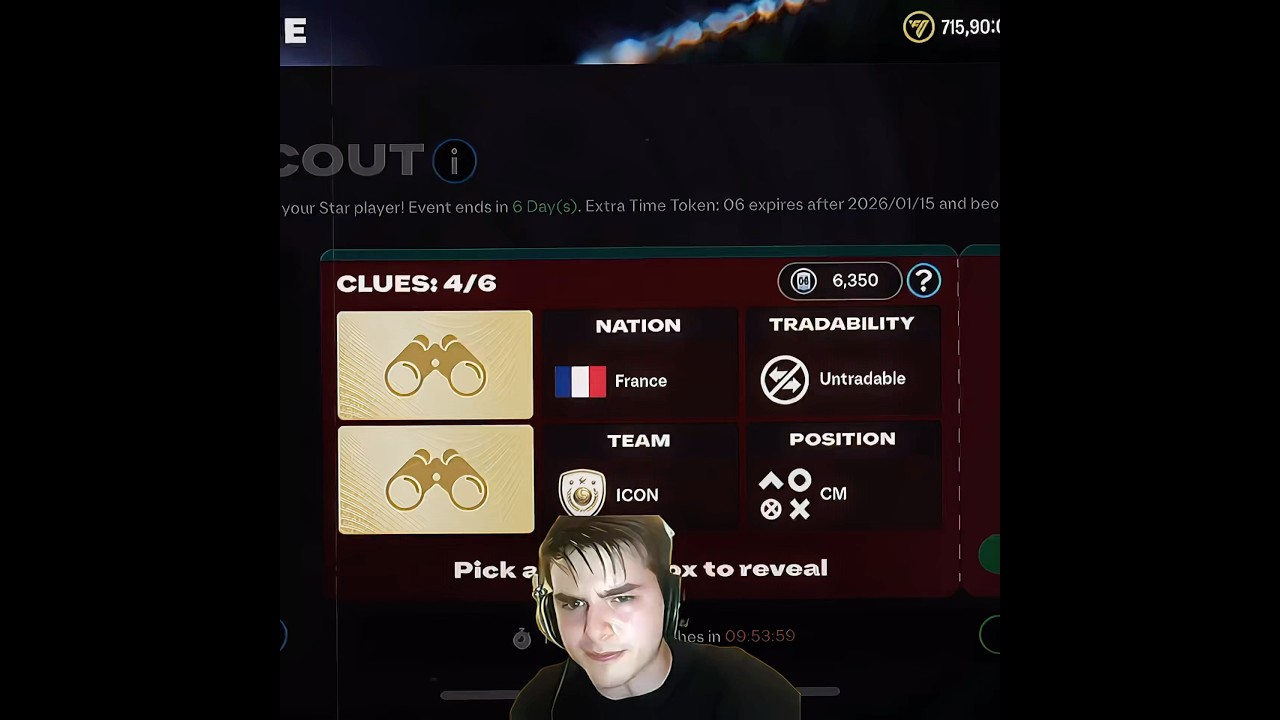 The new player pick is great😱🥶