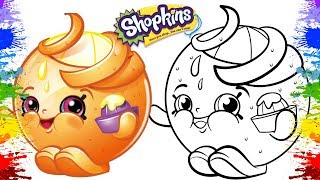 Pintura Jogos de Pintar Shopkins Desenhos animados Video infantil Jogos meninas crianças Kids Show screenshot 1