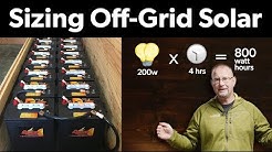 How to Size My Off-Grid Solar System & How Much Does it Cost?