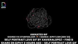 Self Portrait Love GIF by xavieralopez  F...