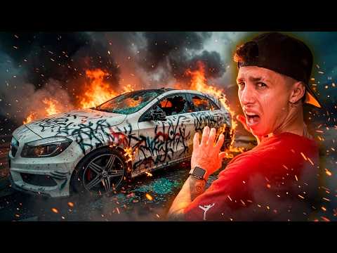 ¡MI PEOR ENEMIGO DESTRUYE MI AUTO! *ES SU VENGANZA*😭