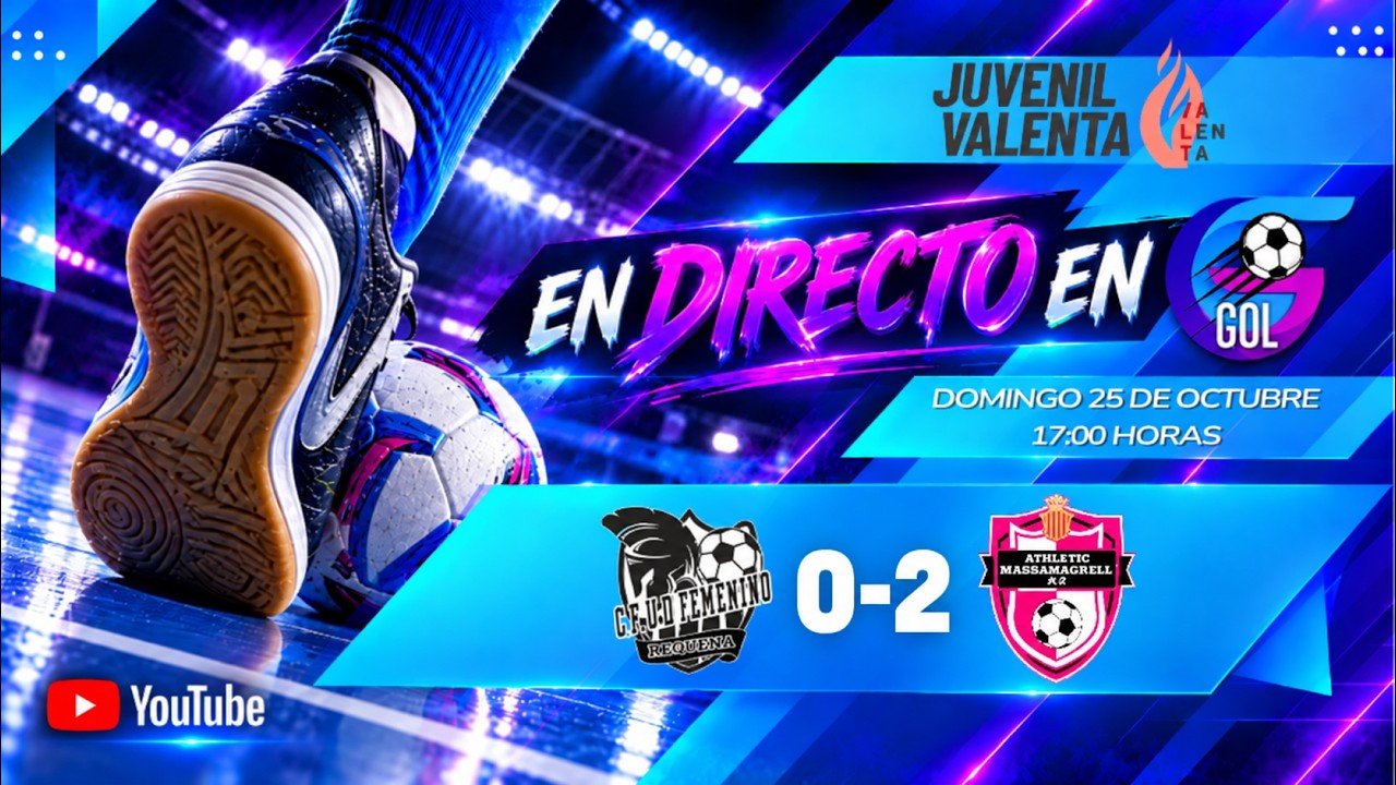 FUTFEM JUVENIL | Guerreras Requena 0-2 Ath Massamagrell