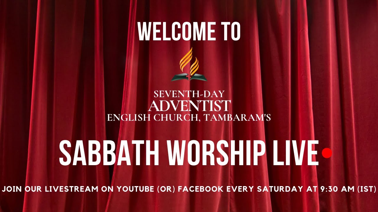 Sabbath Service Live | Jan 17, 2026 | SDA Tambaram English Church.