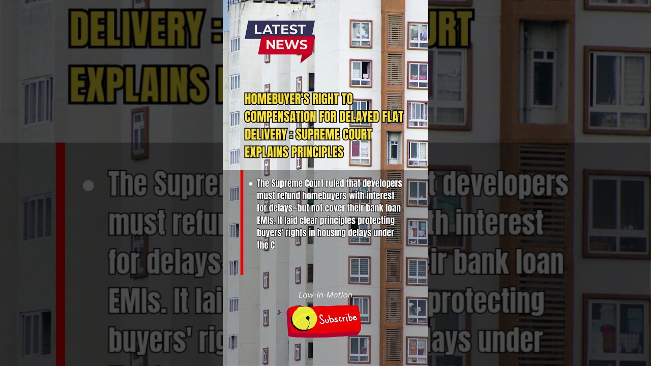 Developer Must Refund Homebuyers!