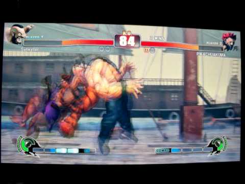 JR RODRIGUEZ ( AKUMA ) VS SynKyller ( ZANGIEF ) STREET FIGHTER IV ON XBOX 360 GAME 10