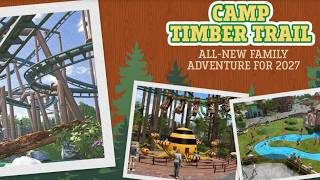 Camp Timber Trail Six Flags Great America 2027 Family Area @Coaster101
