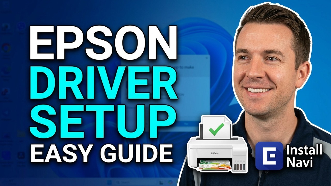 How to Install Epson Driver on Windows: Complete Setup Guide - YouTube