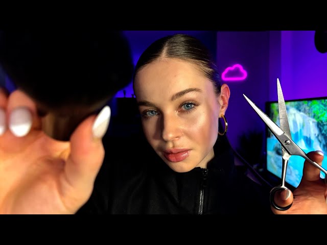 Ultimate ASMR Haircut Roleplay for Sleep & Relaxation 🤍
