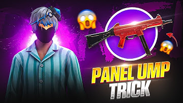 HOW  TO  BECOME   UMP   GOD 🤔 |  PANEL  UMP  TRICK🤯