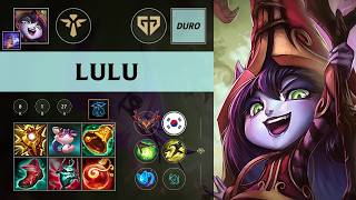 (GEN Duro) Lulu Support vs Rell - KR Grandmaster Patch 26.10