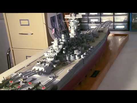 I J N  Yamato 1200 Remote Control Battleship MP4