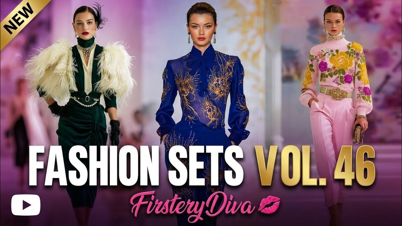 When Couture Becomes a Masterpiece | Fashion Sets Vol. 46 | FirsteryDiva 