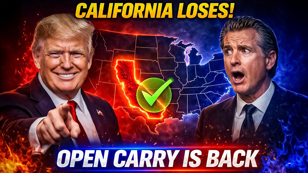 BREAKING: 9th Circuit Strikes Down California's Open Carry Ban — What Gun Owners Must Know