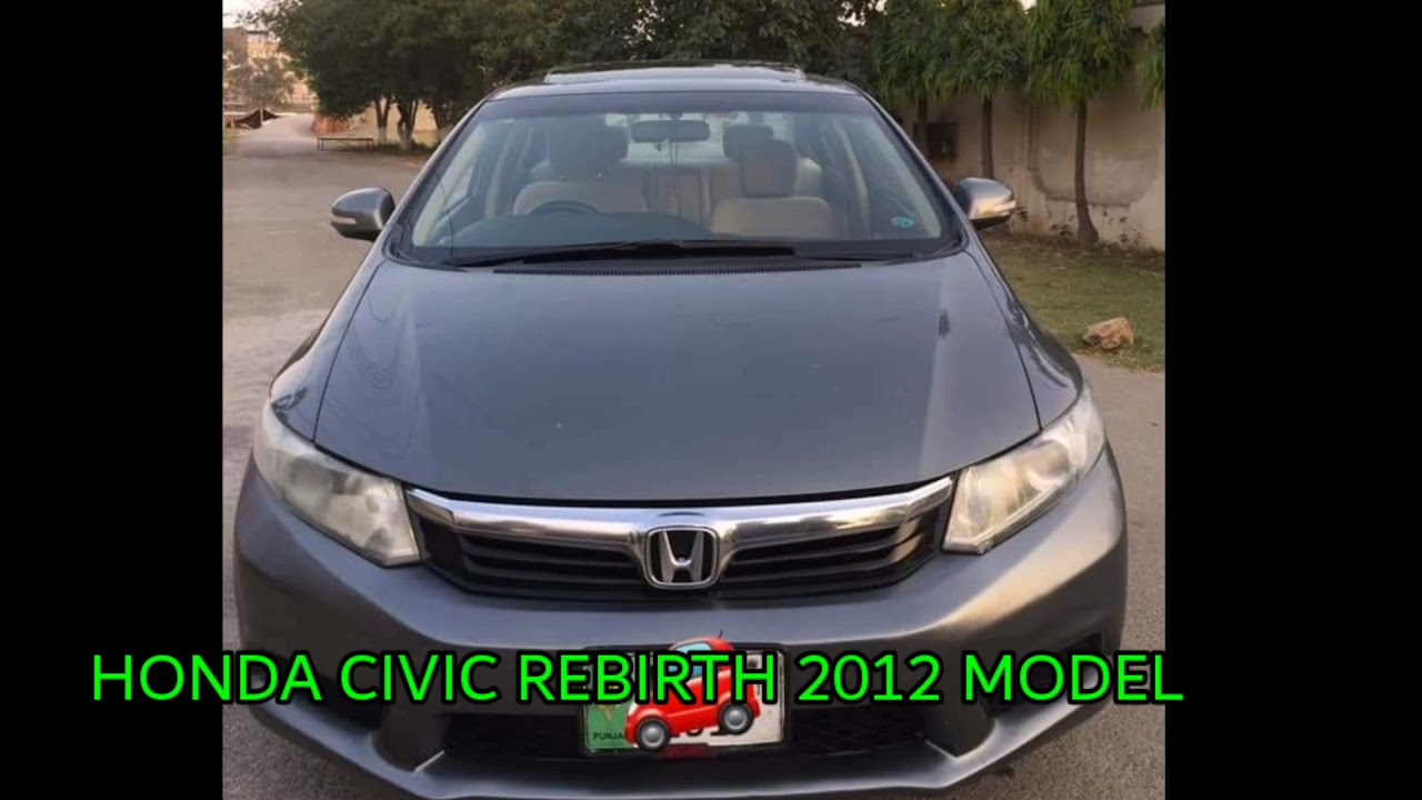 HONDA CIVIC REBIRTH FOR SALE MODEL 2012.