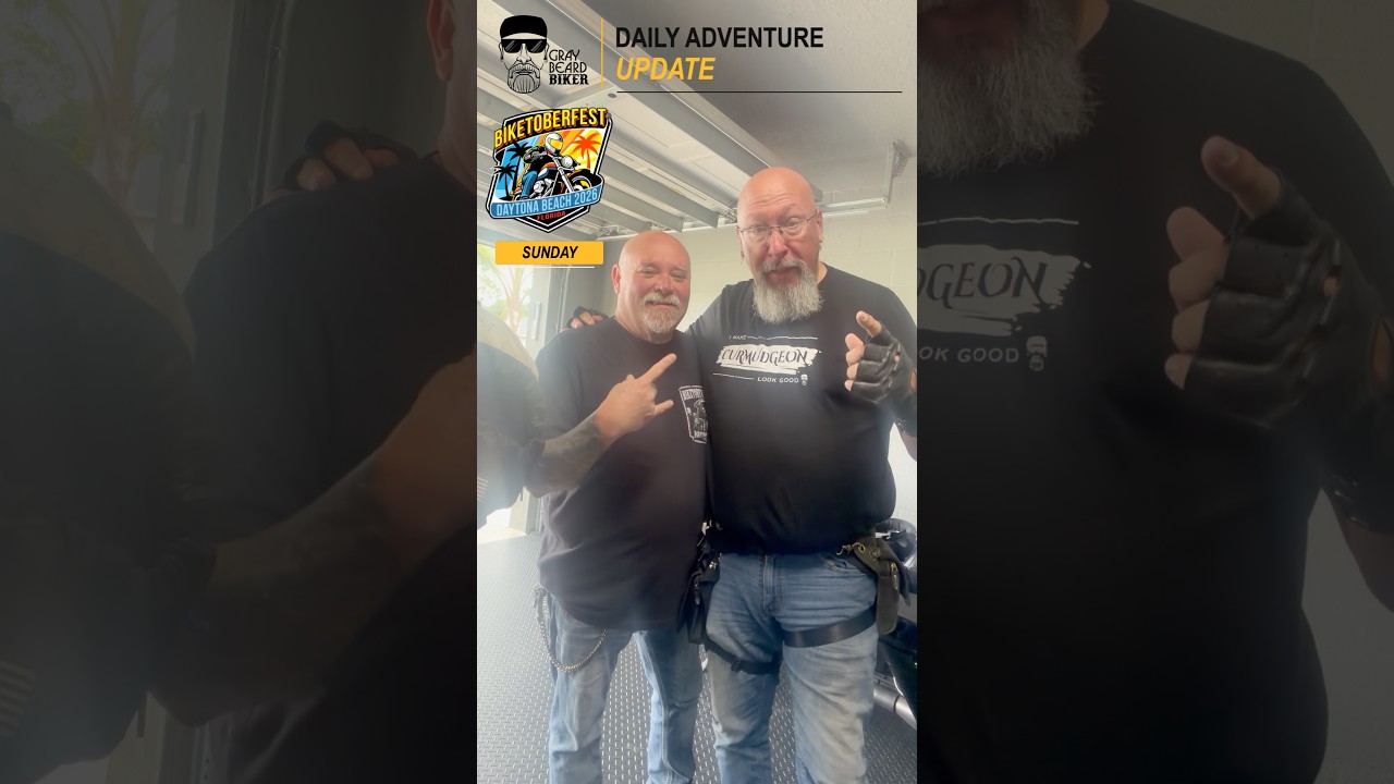 Leaving @biketoberfestrally709 headed back to Atlanta | be safe& thank you #biketoberfest #graybeard