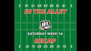 2026 IFL Week 16 Saturday Recap