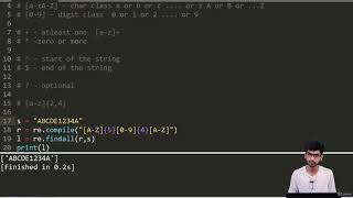 2  Introduction to RE Module  Regx Meta characters