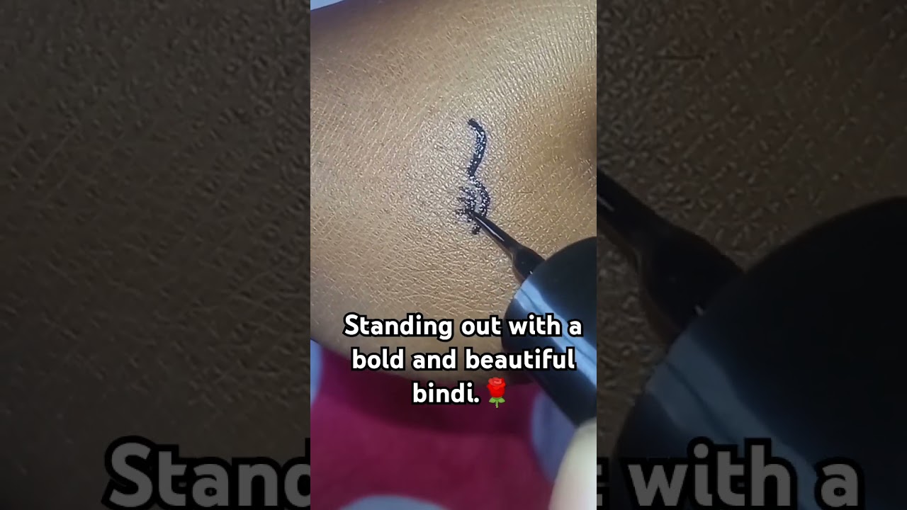 Long bindi design💫  