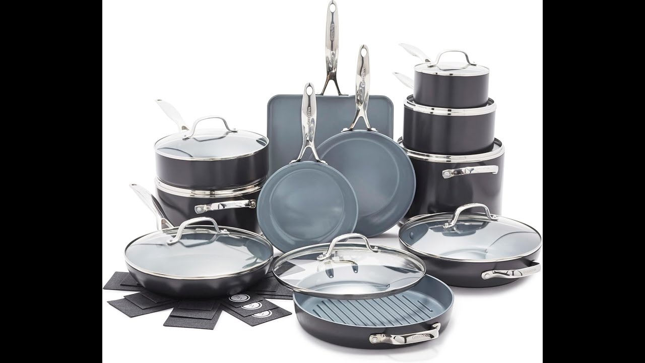 GreenPan Valencia Pro Hard Anodized Healthy Pots and Pans Review - Pros & Cons - GreenPan Valencia