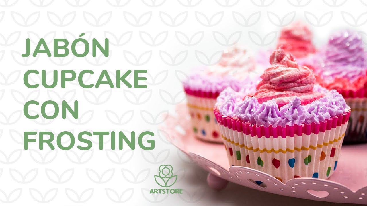 ✅ COMO hacer un Jabón Cupcake con Frosting de Glicerina