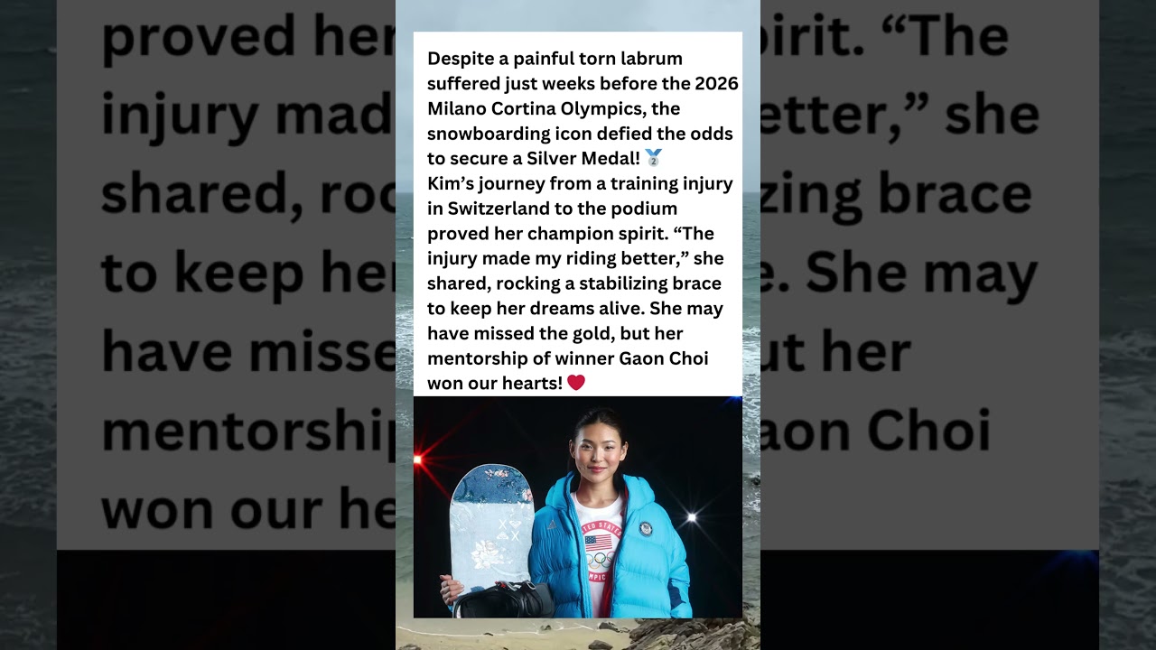 🚨Chloe Kim is the definition of resilience!