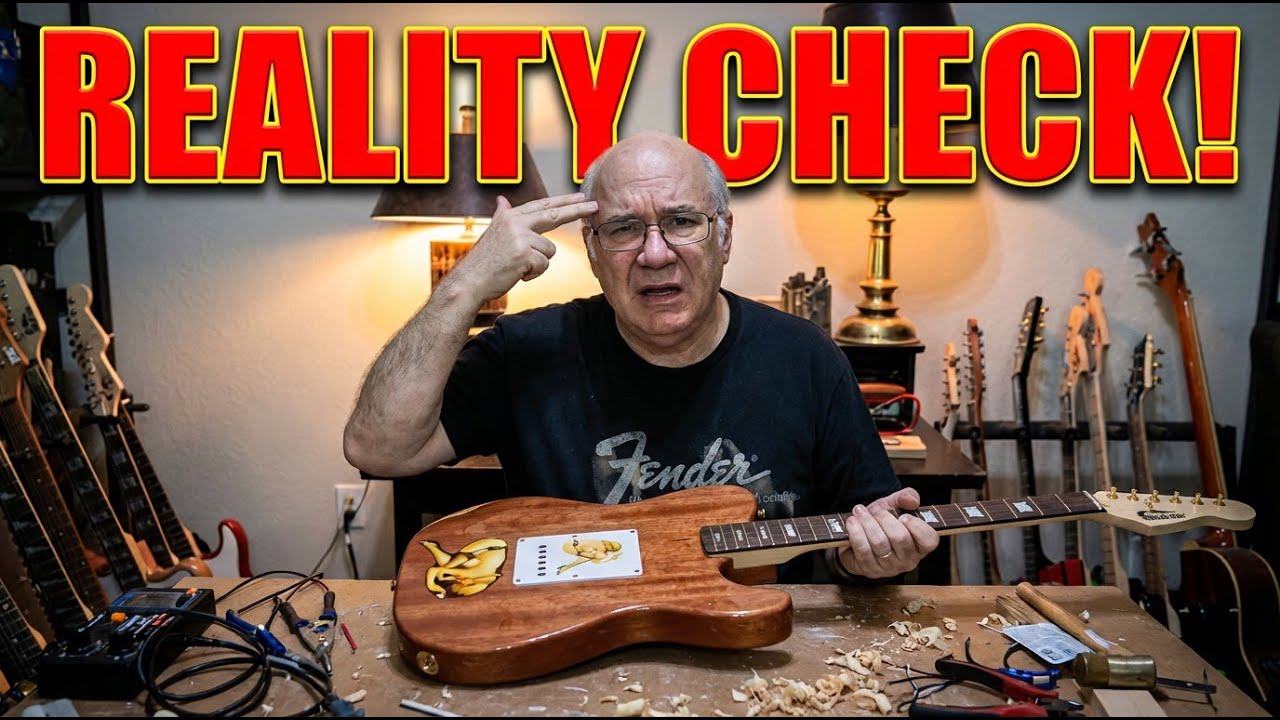 BUILDING A STEWMAC ELECTRIC GUITAR KIT: EXPECTATIONS vs. REALITY! - YouTube